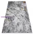 Kab. Modern GLOSS szőnyeg 528A 58 Márvány , kő, elegáns, glamour elefántcsont / fekete 80x150 cm