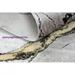 Kab. Modern GLOSS szőnyeg 529A 53 Márvány , kő, elegáns, glamour elefántcsont / bézs 80x150 cm