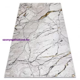   Kab. Modern GLOSS szőnyeg 529A 53 Márvány , kő, elegáns, glamour elefántcsont / bézs 160x220 cm