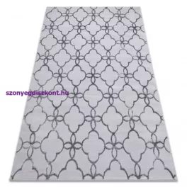   Kab. Modern MEFE szőnyeg 8504 Virágok - sötétszürke 180x270 cm