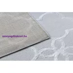 Kab. Modern MEFE szőnyeg 8504 Virágok - szürke / fehér 80x150 cm