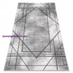 Kab. Modern NOBLE 1520 45 Vintage, геометричен, vonalak - szürke 120x170 cm szőnyeg