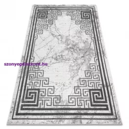   Kab. Modern NOBLE 1517 65 görög, Üveggolyó - krém / szürke 80x150 cm szőnyeg