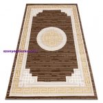 Kab. Modern MEFE szőnyeg 9096 görög kulcs - bézs / barna 120x170 cm