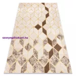 Kab. Modern MEFE szőnyeg B400 Kocka, geometriai 3D - krém / bézs 120x170 cm