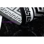 Kab. Modern GLOSS szőnyeg 2813 87 elegáns, görög fekete / szürke 70x250 cm