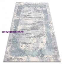   CORE szőnyeg A004 árnyékolt - Structural, két szintű, elefántcsont / szürke / kék 180x270 cm