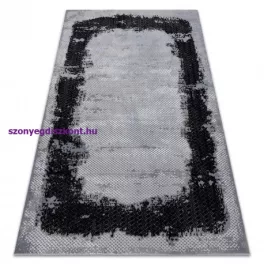   Kab. CORE szőnyeg A004 árnyékolt - Structural, két szintű, fekete / szürke 180x270 cm