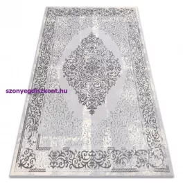   Kab. CORE szőnyeg W7161 Rozetta Vintage - Structural, két szintű, szürke 160x220 cm
