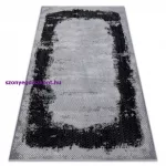 Kab. CORE szőnyeg A004 árnyékolt - Structural, két szintű, fekete / szürke 160x220 cm
