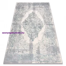   Kab. CORE szőnyeg W7161 Rozetta Vintage - Structural, két szintű, világoskék / krém / szürke 120x170 cm