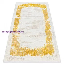   Kab. CORE szőnyeg 004A árnyékolt - Structural, két szintű, elefántcsont / arany 160x220 cm