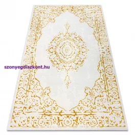   Kab. CORE szőnyeg 6268 árnyékolt - Structural, két szintű, elefántcsont / arany 160x220 cm