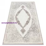 Kab. CORE szőnyeg 8111 Ornament Vintage - Structural, két szintű, bézs 120x170 cm