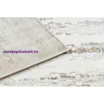 Kab. CORE szőnyeg 241A Ornament Vintage - Structural, két szintű, bézs / arany 120x170 cm