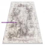 Kab. CORE szőnyeg W9784 Rozetta Vintage - Structural, két szintű, bézs 80x150 cm