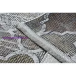 Kab. Modern LUCE 75 Marokkói Trellis vintage - szürke / mustár 192x290 cm szőnyeg