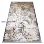 Kab. Modern LUCE 74 vintage - szürke / mustár 77x150 cm szőnyeg