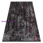 Kab. Modern VINCI 1524 vintage - antracit / piros 140x190 cm szőnyeg