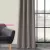 TRD. Kész sötétítő függöny Adeline Black Out 1db 150x250cm Szürke