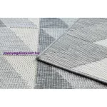 Kab. Szőnyeg SPRING 20406332 gyémánt háromszögek szizál, hurkolt - szürke 200x290 cm