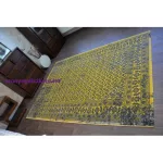 Kab. Vintage szőnyeg Virágok 22209/025 sárga 200x290 cm