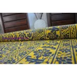 Kab. Vintage szőnyeg Virágok 22209/025 sárga 200x290 cm