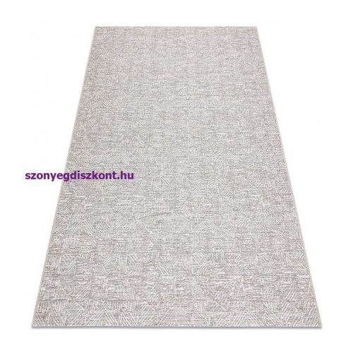 Szőnyeg COLOR 47373560 SISAL labirintus bézs 140x200 cm