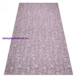   Kab. Szőnyeg COLOR 47373260 SISAL vonalak, háromszögek, ibolya / bézs 140x200 cm