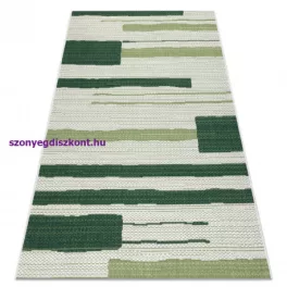   Kab. Szőnyeg COLOR 19676362 SISAL vonalak bézs / зелен 120x170 cm