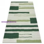 Kab. Szőnyeg COLOR 19676362 SISAL vonalak bézs / зелен 200x290 cm