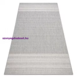 Kab. Fonott sizal flat szőnyeg 48829637 szürke 200x290 cm