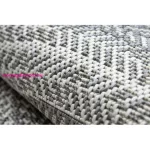 Kab. Fonott sizal Flat szőnyeg kör 48837637 Boho, fonat szürke kör 120 cm