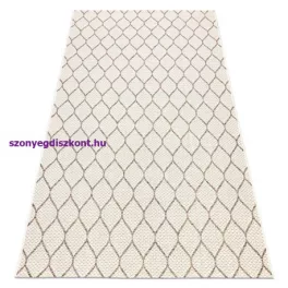   Kab. Fonott sizal szőnyeg boho 46211061 Lóhere Marokkói Trellis bézs 200x290 cm