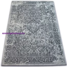   Kab. Vintage szőnyeg 22208/356 szürke klasszikus rozetta 200x290 cm