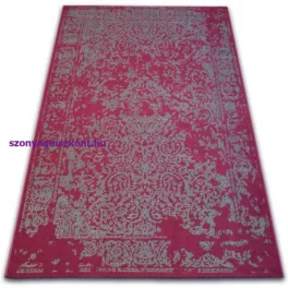   Kab. Vintage szőnyeg 22208/082 bordó / szürke klasszikus rozetta 200x290 cm