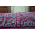 Kab. Vintage szőnyeg 22208/082 bordó / szürke klasszikus rozetta 200x290 cm