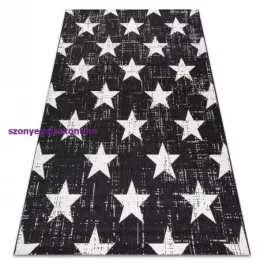   Kab. Fonott sizal flat szőnyeg 48648/690 CSILLAGOK 200x290 cm