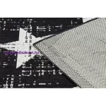 Kab. Fonott sizal flat szőnyeg 48648/690 CSILLAGOK 200x290 cm