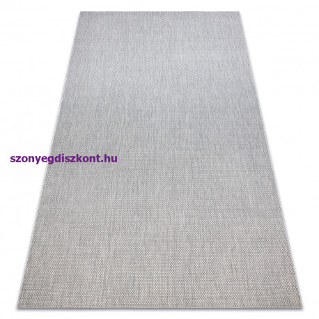 Fonott sizal flat szőnyeg 48663/037 ezüst egyenruha 140x200 cm