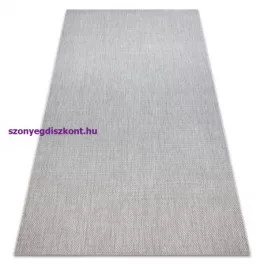   Kab. Fonott sizal flat szőnyeg 48663/037 ezüst egyenruha 200x290 cm