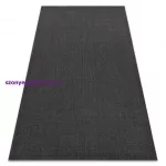 Kab. Fonott sizal flat szőnyeg 48663/090 fekete SIMA 140x200 cm