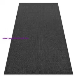   Kab. Fonott sizal flat szőnyeg 48663/090 fekete SIMA 140x200 cm