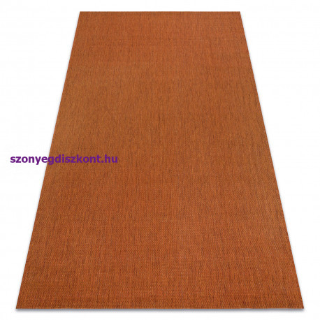 Fonott sizal flat szőnyeg 48663/120 terrakotta SIMA 140x200 cm
