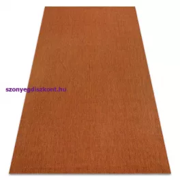   Kab. Fonott sizal flat szőnyeg 48663/120 terrakotta SIMA 160x230 cm