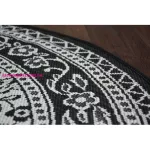 Kab. Fonott sizal flat szőnyeg kör48691/690 ÓLOMÜVEG kör 120 cm