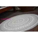 Kab. Fonott sizal flat szőnyeg kör 48695/637 ÓLOMÜVEG kör 120 cm