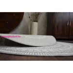 Kab. Fonott sizal flat szőnyeg kör 48695/637 ÓLOMÜVEG kör 120 cm