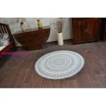 Kab. Fonott sizal flat szőnyeg kör 48695/637 ÓLOMÜVEG kör 120 cm