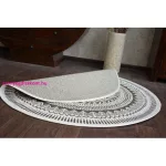 Kab. Fonott sizal flat szőnyeg kör48695/768 ÓLOMÜVEG kör 120 cm